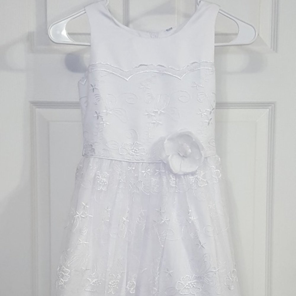 Keepsake Communion/Wedding Dress Girls 8